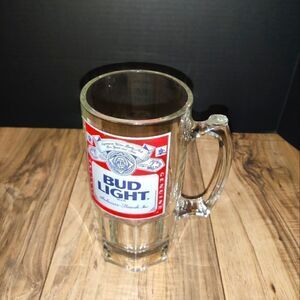 Vintage 1988 Bud Light Anheuser-Busch, Inc. 8" Beer Mug 32oz